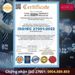 Chứng Nhận Iso 27001