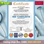 Chứng Nhận Iso 13485