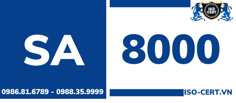 SA 8000 - Logo Bộ Tiêu Chuẩn ISO của ISO-CERT.VN