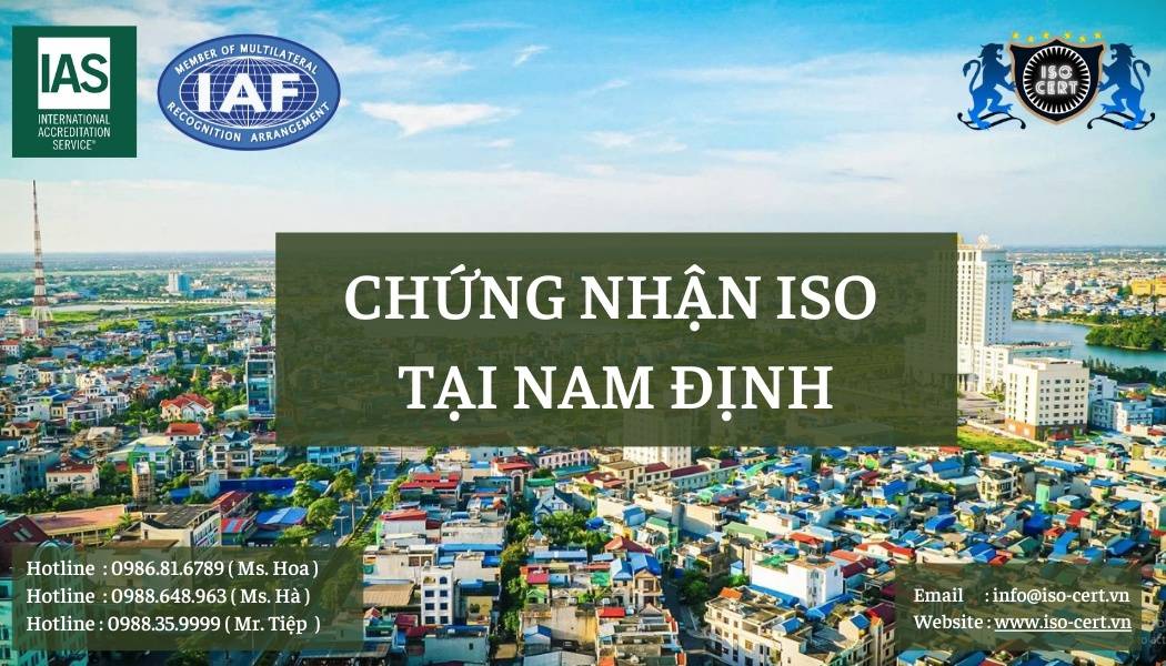 iso namdinh - Đơn Vị Cấp Chứng Chỉ ISO Tại Nam Định Uy Tín