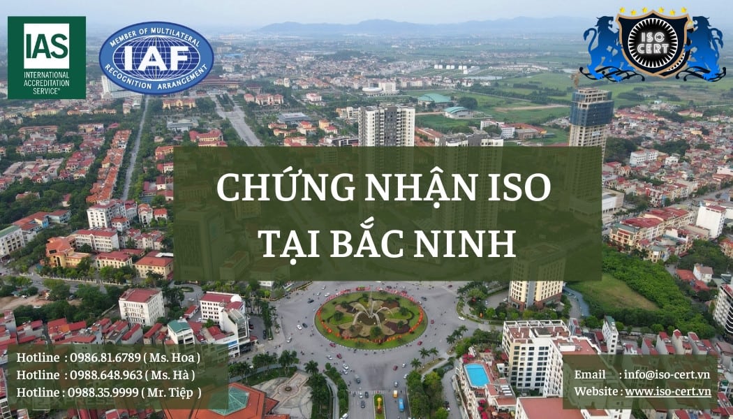 CHỨNG NHẬN ISO TẠI BẮC NINH