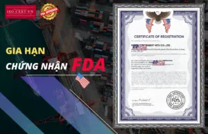 Gia Hạn Chứng Nhận FDA